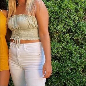 Urban Outfitters Strapless Crop Top